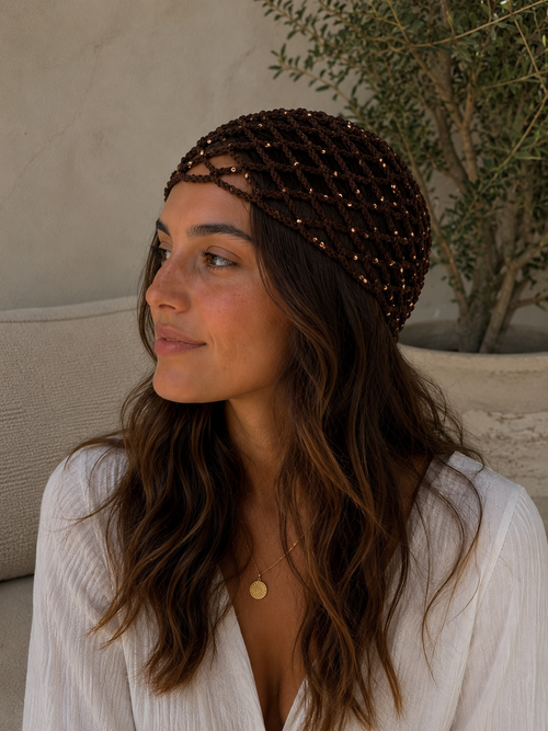 Bonnet Aimée paillettes